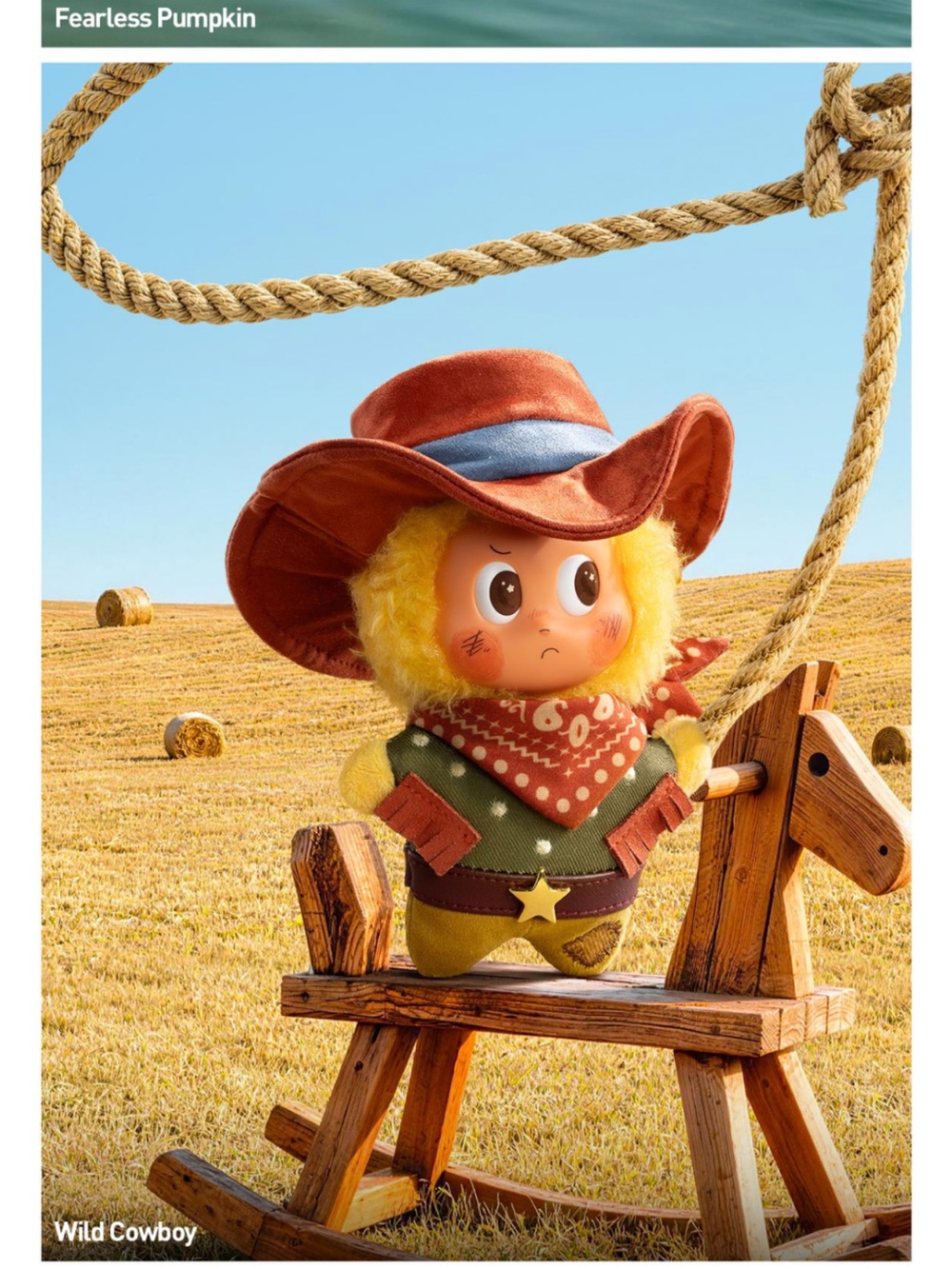 Twinkle Twinkle Farm Tales Series - Vinyl Plush
Pendant Blind Box “Wild Cowboy”